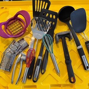KitchenAid Black Kitchen Tool Set